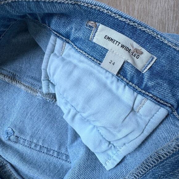 Madewell Emmett Wide Leg Jeans - Size 24 - Picture 2 of 10